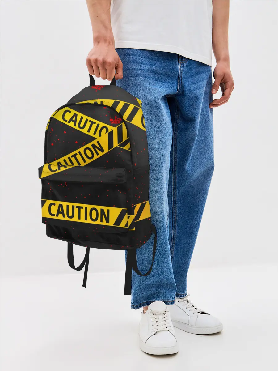 Рюкзак джинсовый / Caution Style