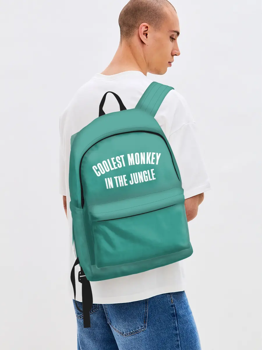 Рюкзак джинсовый / Coolest monkey in the jungle