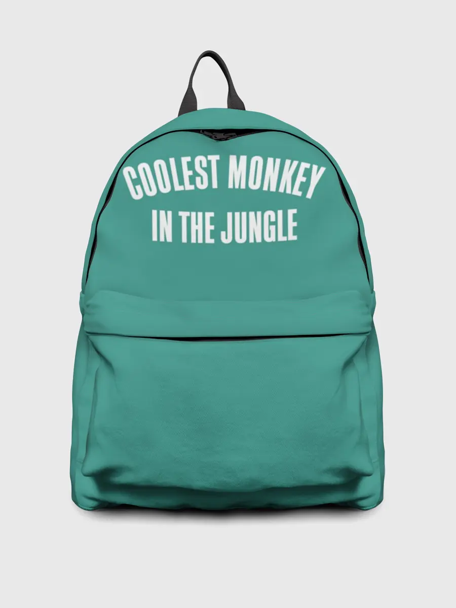 Рюкзак джинсовый / Coolest monkey in the jungle