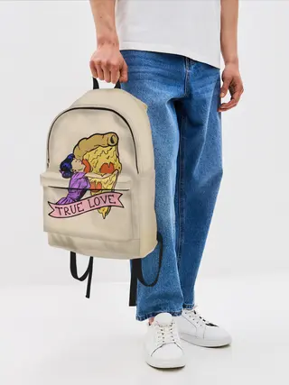 Рюкзак джинсовый / Настоящая любовь