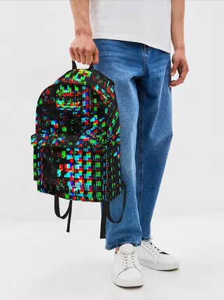 Рюкзак джинсовый / Optical abstract