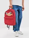 Рюкзак джинсовый / Red