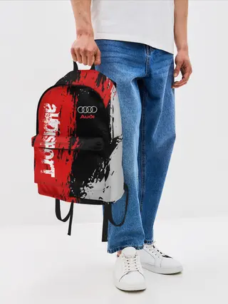 Рюкзак джинсовый / AUDI SPORT / АУДИ СПОРТ