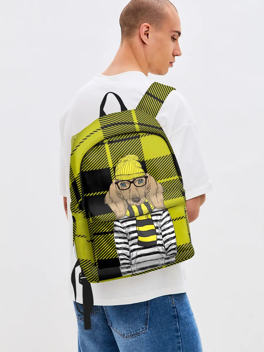 Рюкзак джинсовый / Такса Хипстер