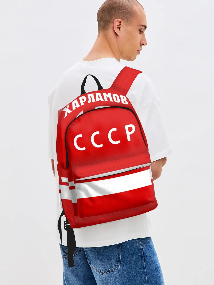 Рюкзак джинсовый / Валерий Харламов 17