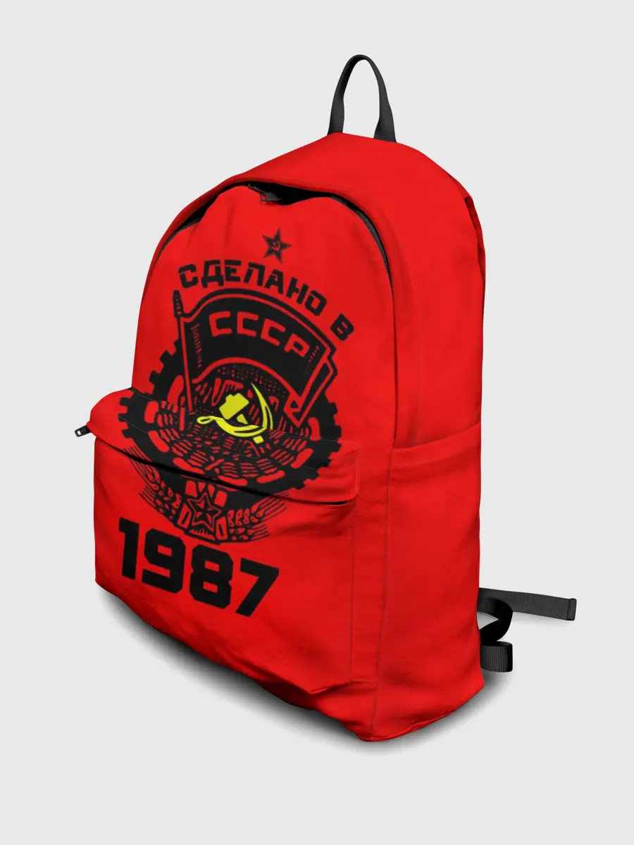 Рюкзак джинсовый / Сделано в СССР 1987