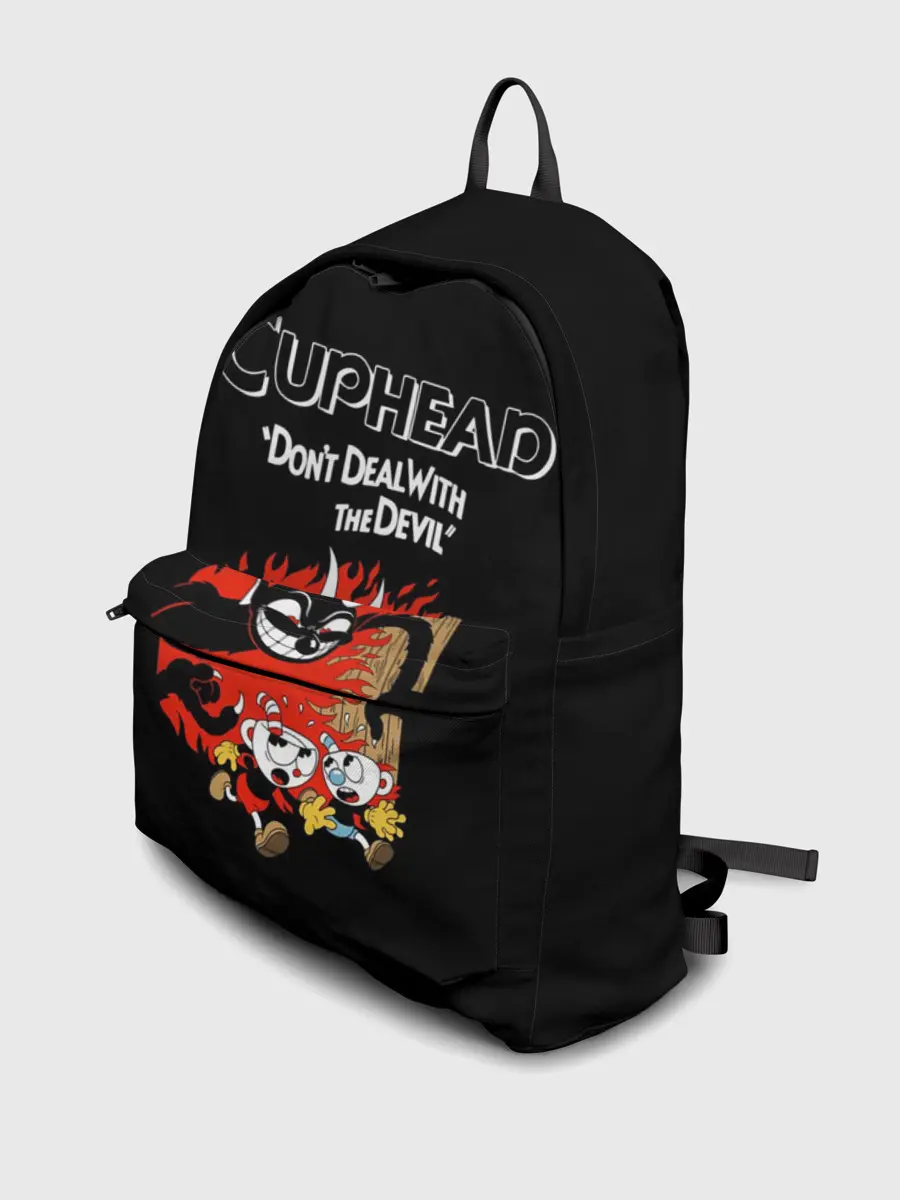 Рюкзак джинсовый / Cuphead