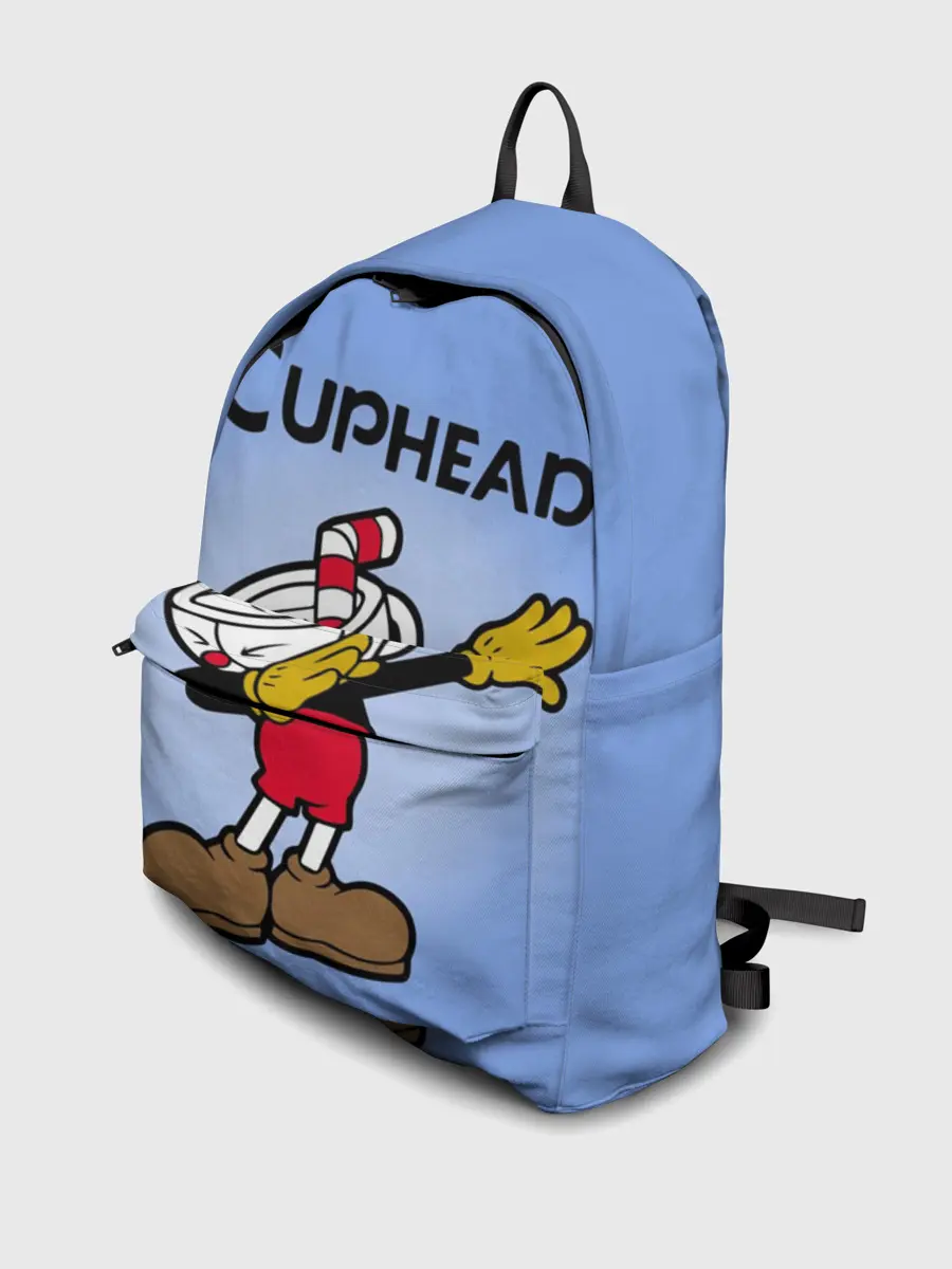 Рюкзак джинсовый / Cuphead