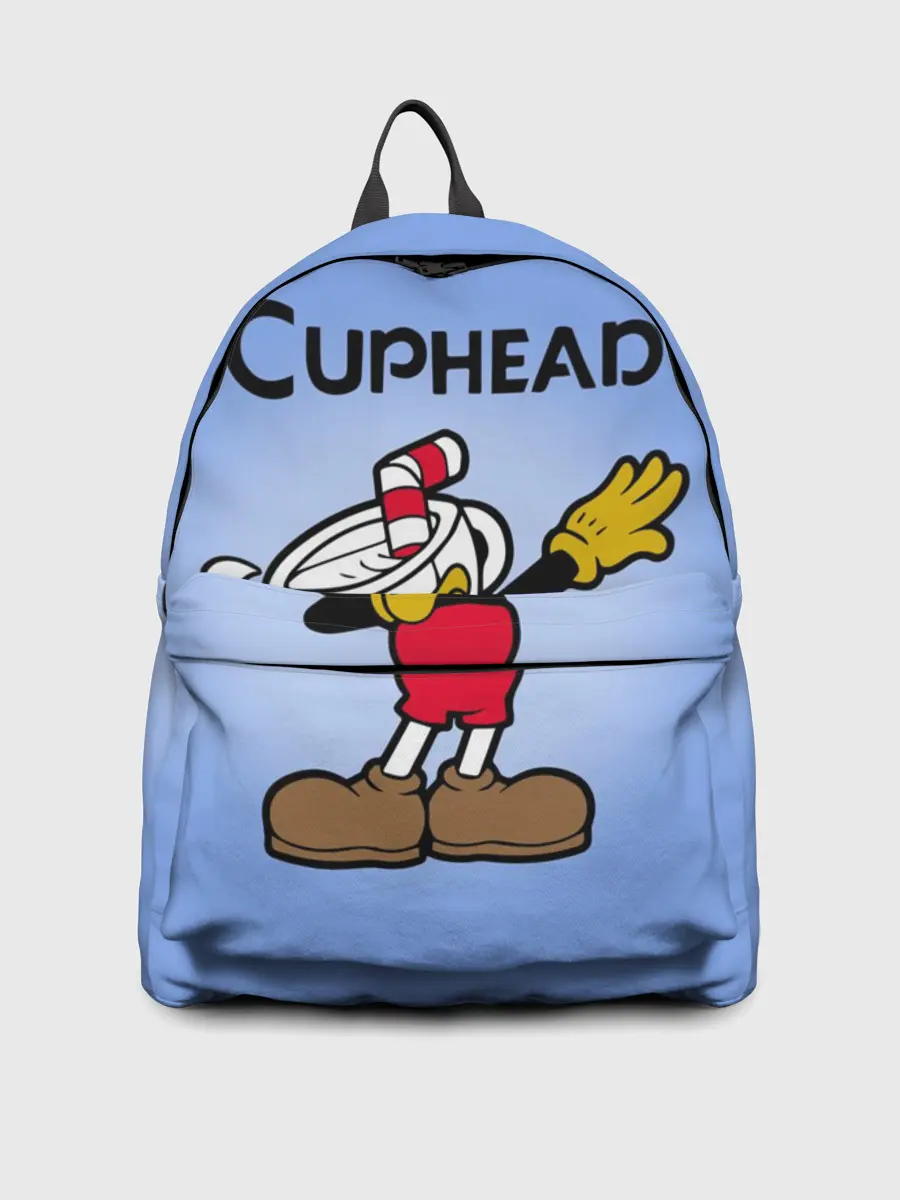 Рюкзак джинсовый / Cuphead