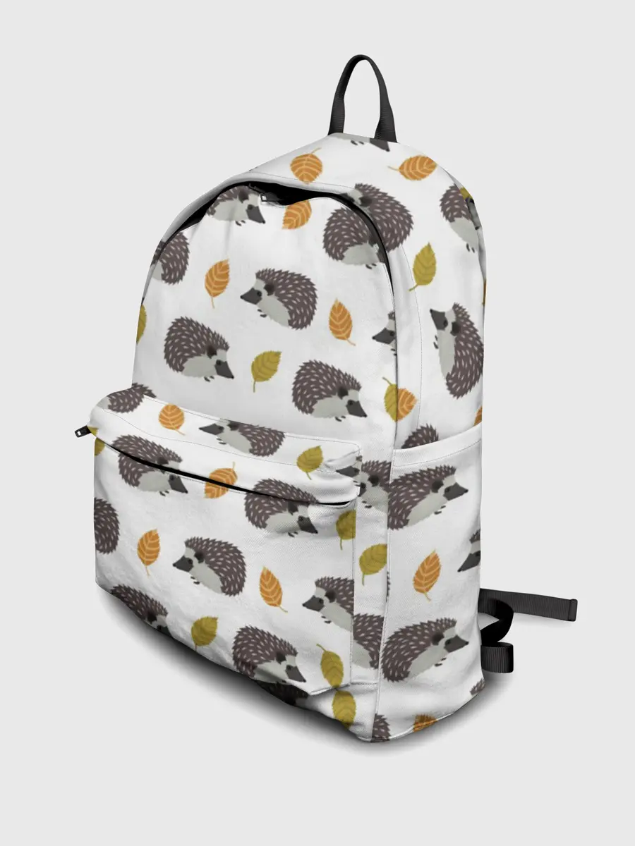 Рюкзак джинсовый / чего такой колючий?