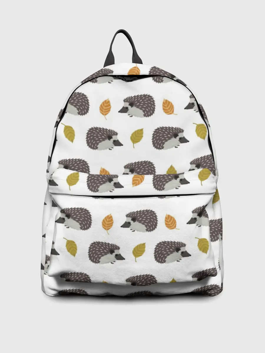 Рюкзак джинсовый / чего такой колючий?