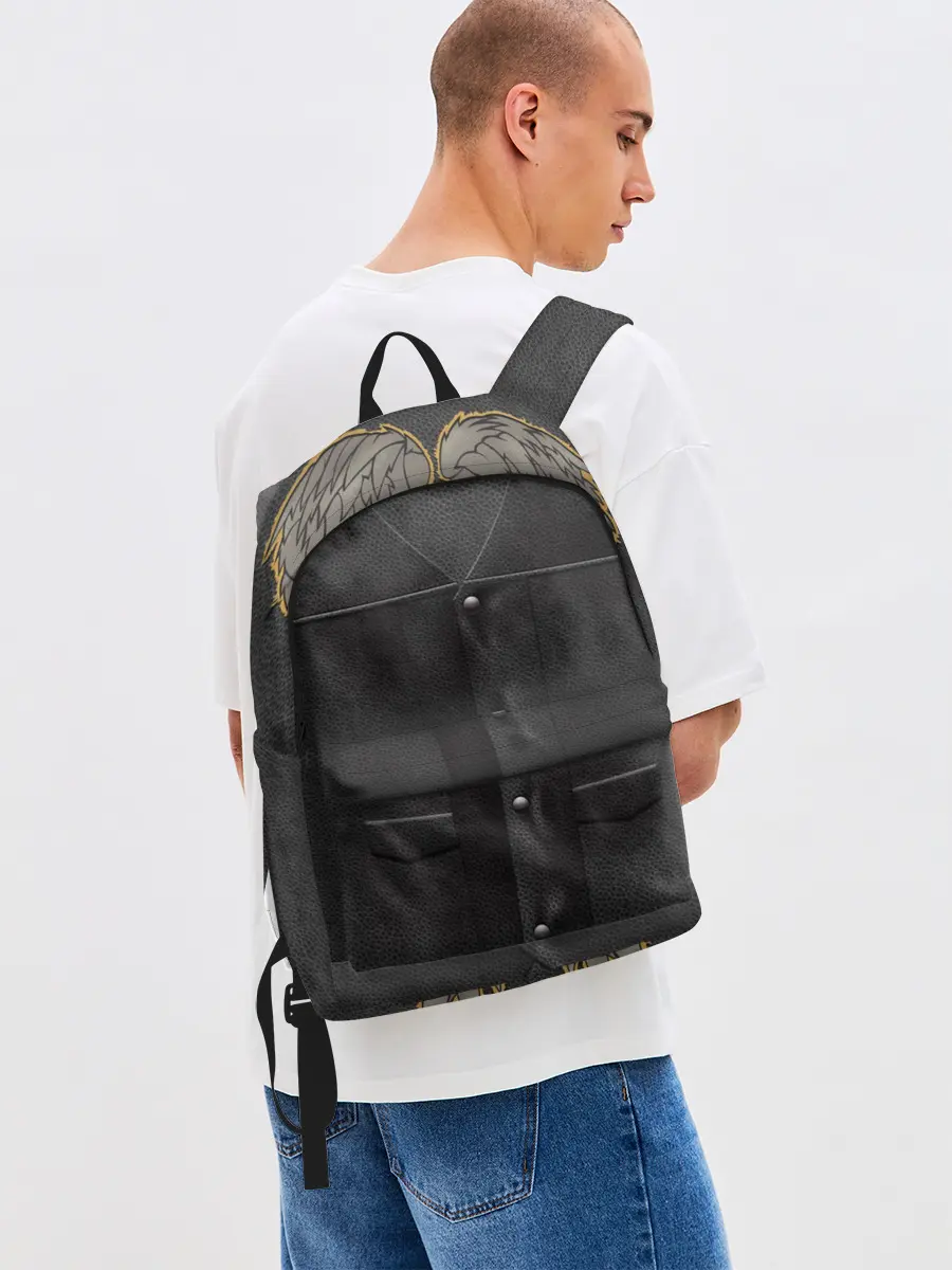 Рюкзак джинсовый / Жилетка Дэрила