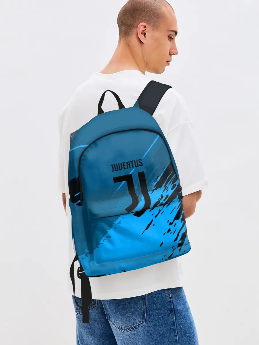 Рюкзак джинсовый / FC Juventus abstract style