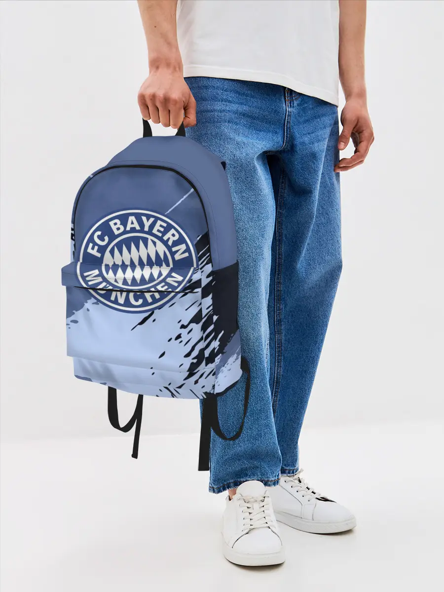 Рюкзак джинсовый / FC Bayern Munchen style