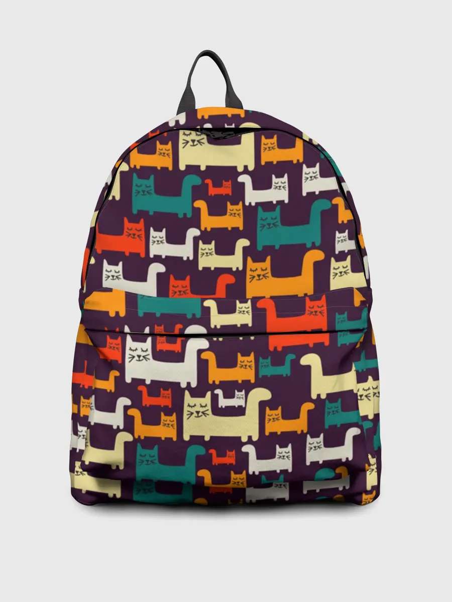 Рюкзак джинсовый / Найди чёрного кота