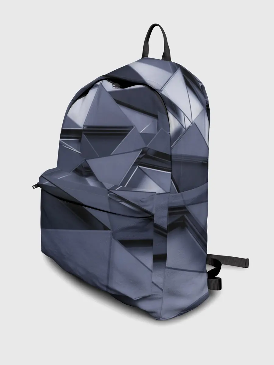 Рюкзак джинсовый / Metalic geometry