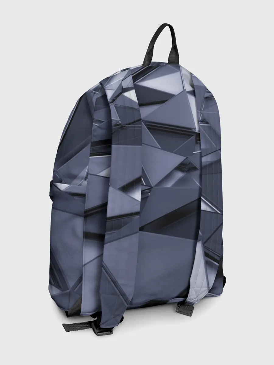 Рюкзак джинсовый / Metalic geometry