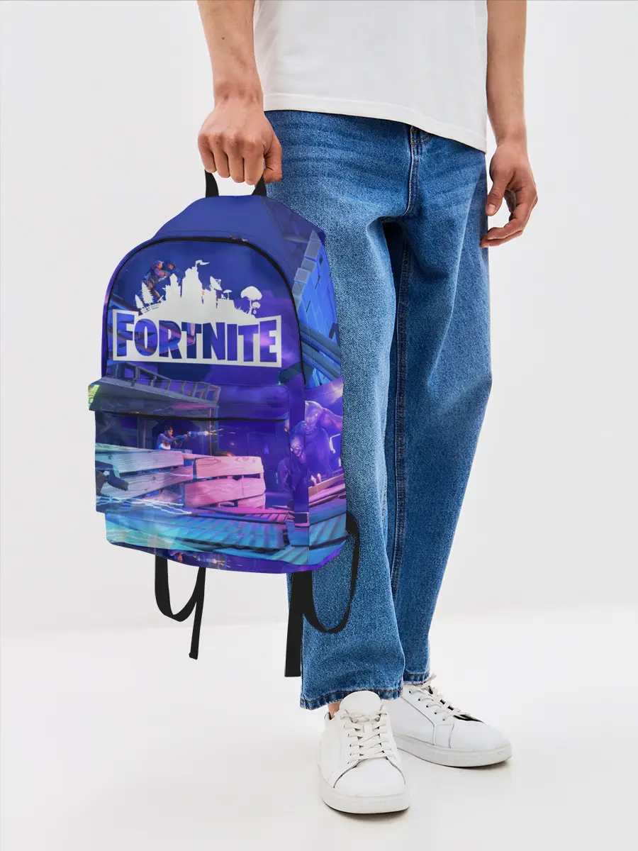 Рюкзак джинсовый / Fortnite