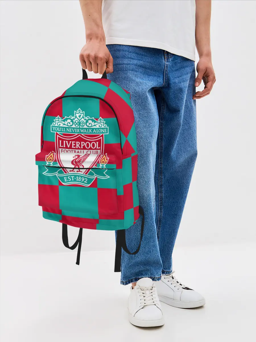 Рюкзак джинсовый / ФК Ливерпуль