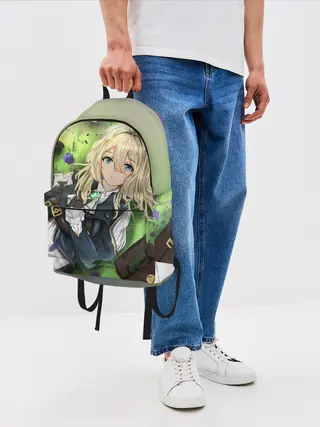 Рюкзак джинсовый / Violet Evergarden