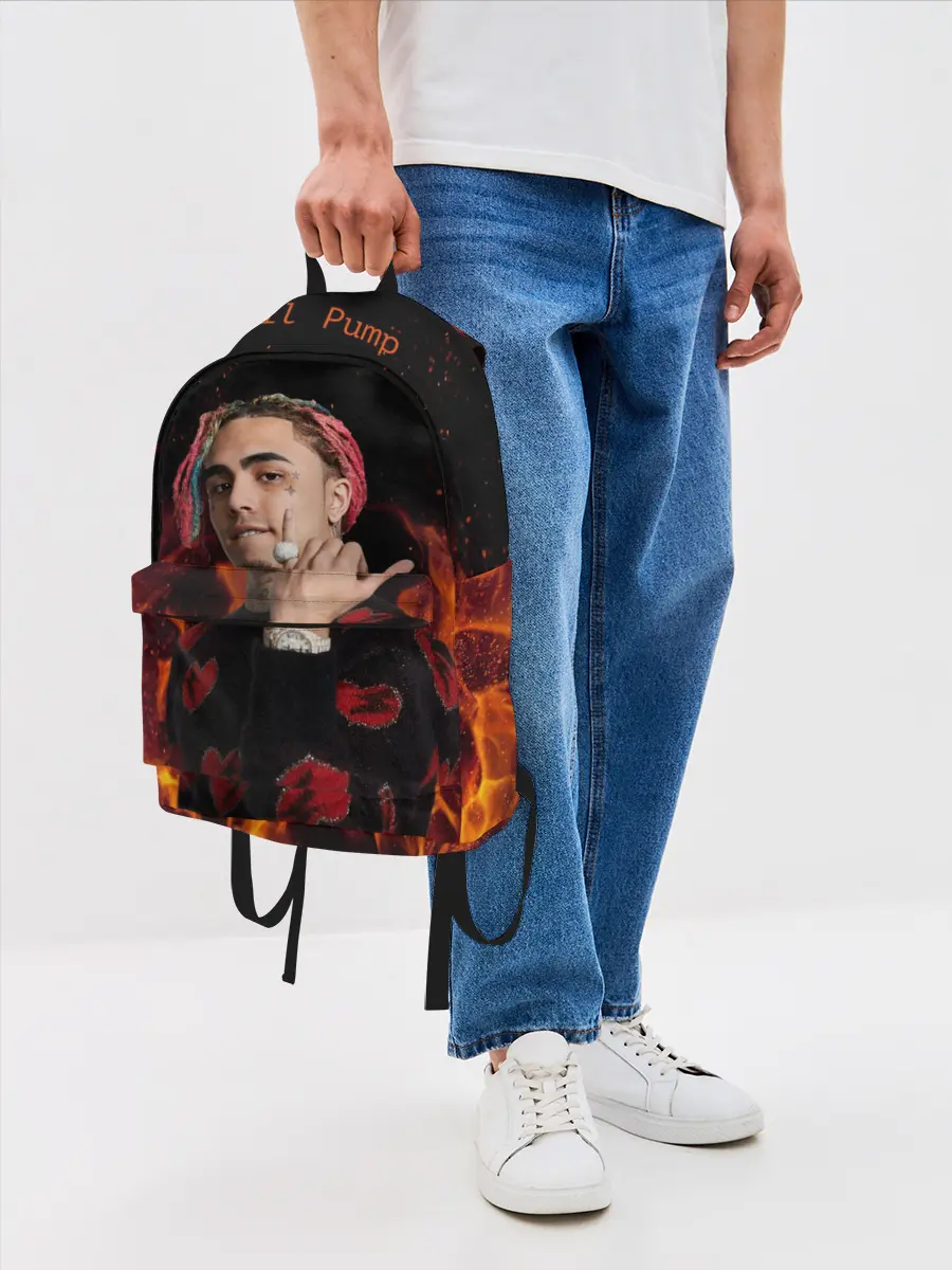 Рюкзак джинсовый / Lil Pump - 103