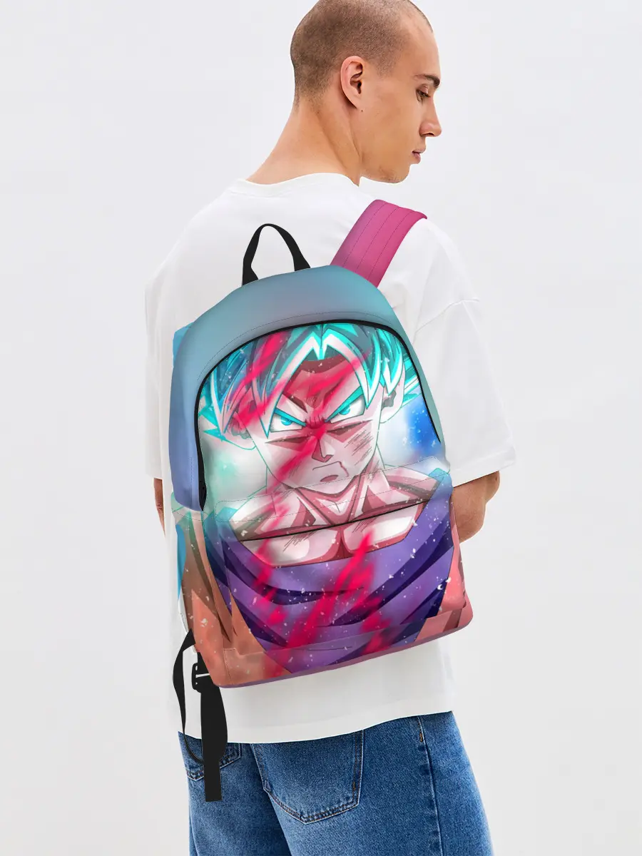 Рюкзак джинсовый / Гоку