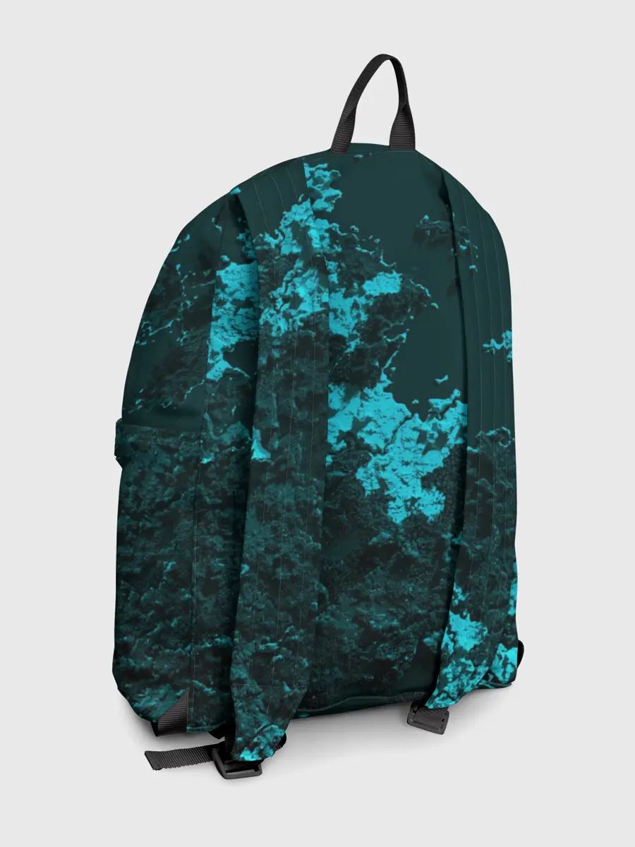 Рюкзак джинсовый / Глеб в стиле Minecraft