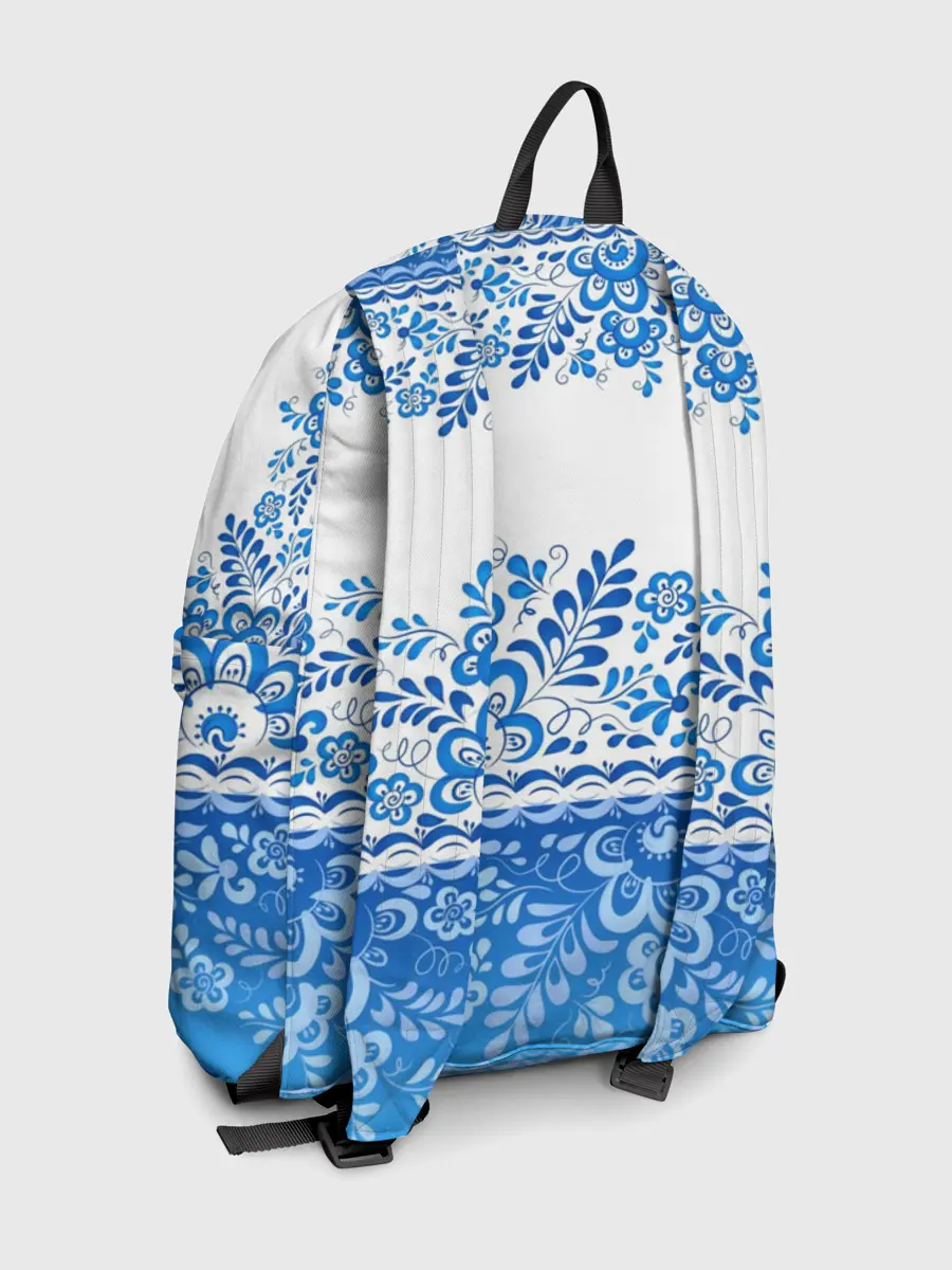 Рюкзак джинсовый / Россия гжель