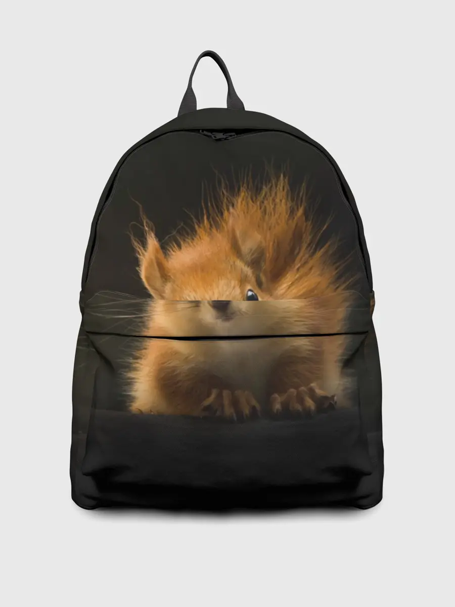 Рюкзак джинсовый / Белочка