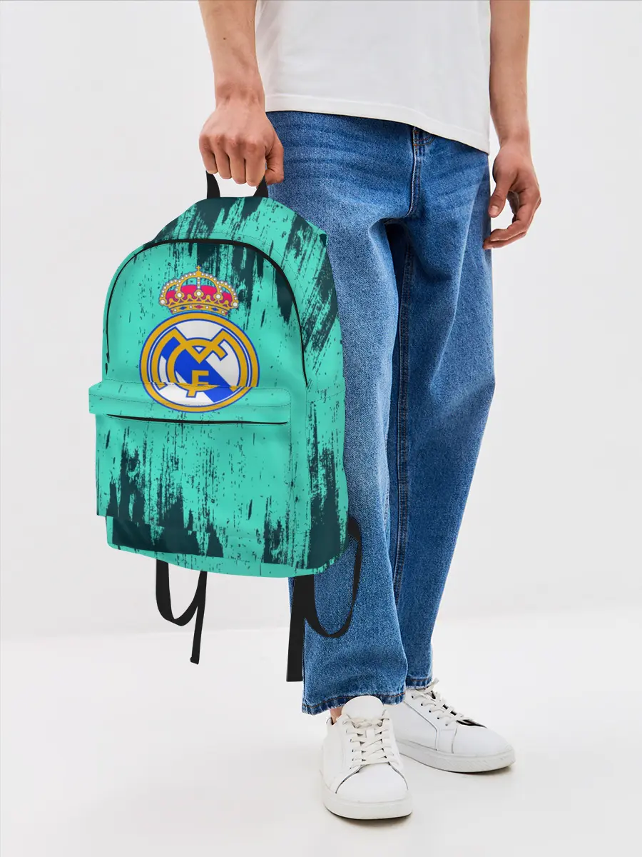 Рюкзак джинсовый / Реал Мадрид