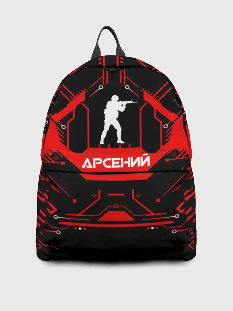 Рюкзак джинсовый / Counter Strike-Арсений