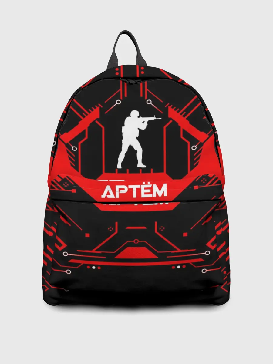 Рюкзак джинсовый / Counter Strike-Артём