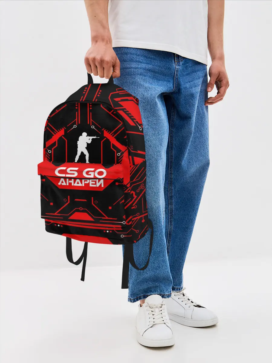 Рюкзак джинсовый / Counter Strike-Андрей