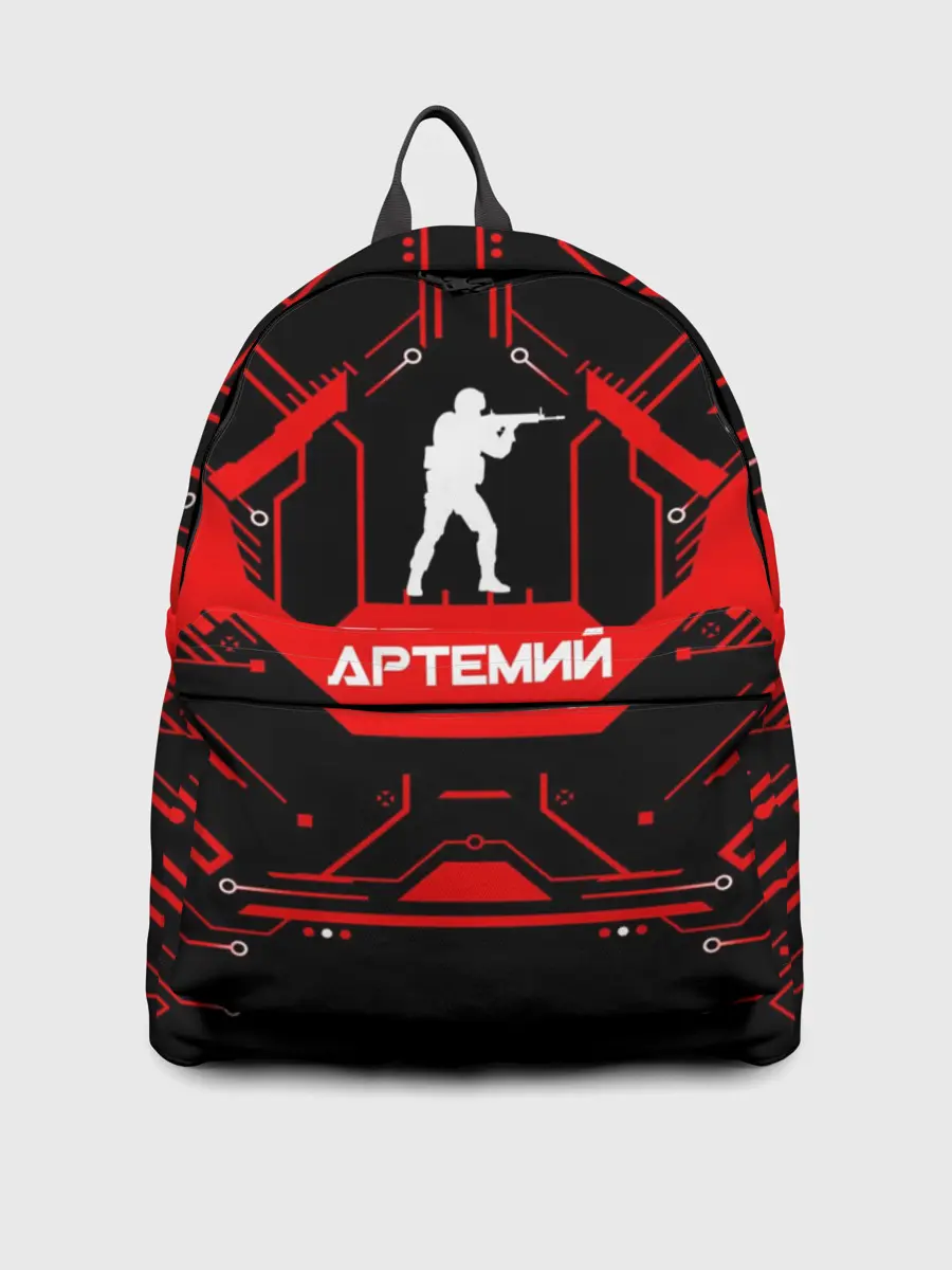 Рюкзак джинсовый / Counter Strike-Артемий