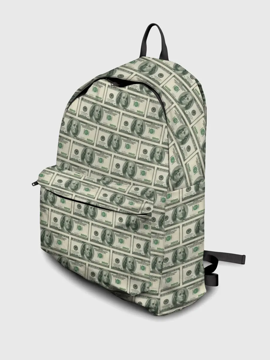Рюкзак джинсовый / Доллары