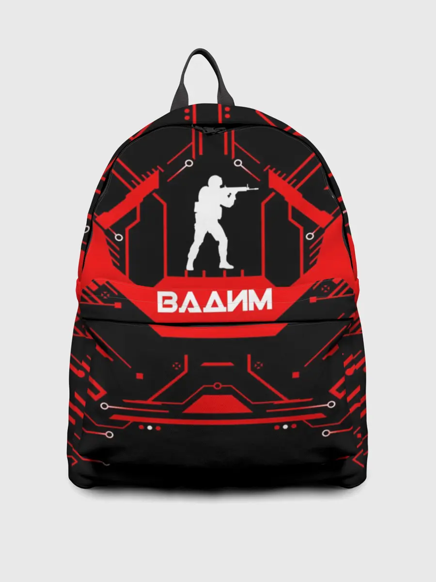 Рюкзак джинсовый / Counter Strike-Вадим