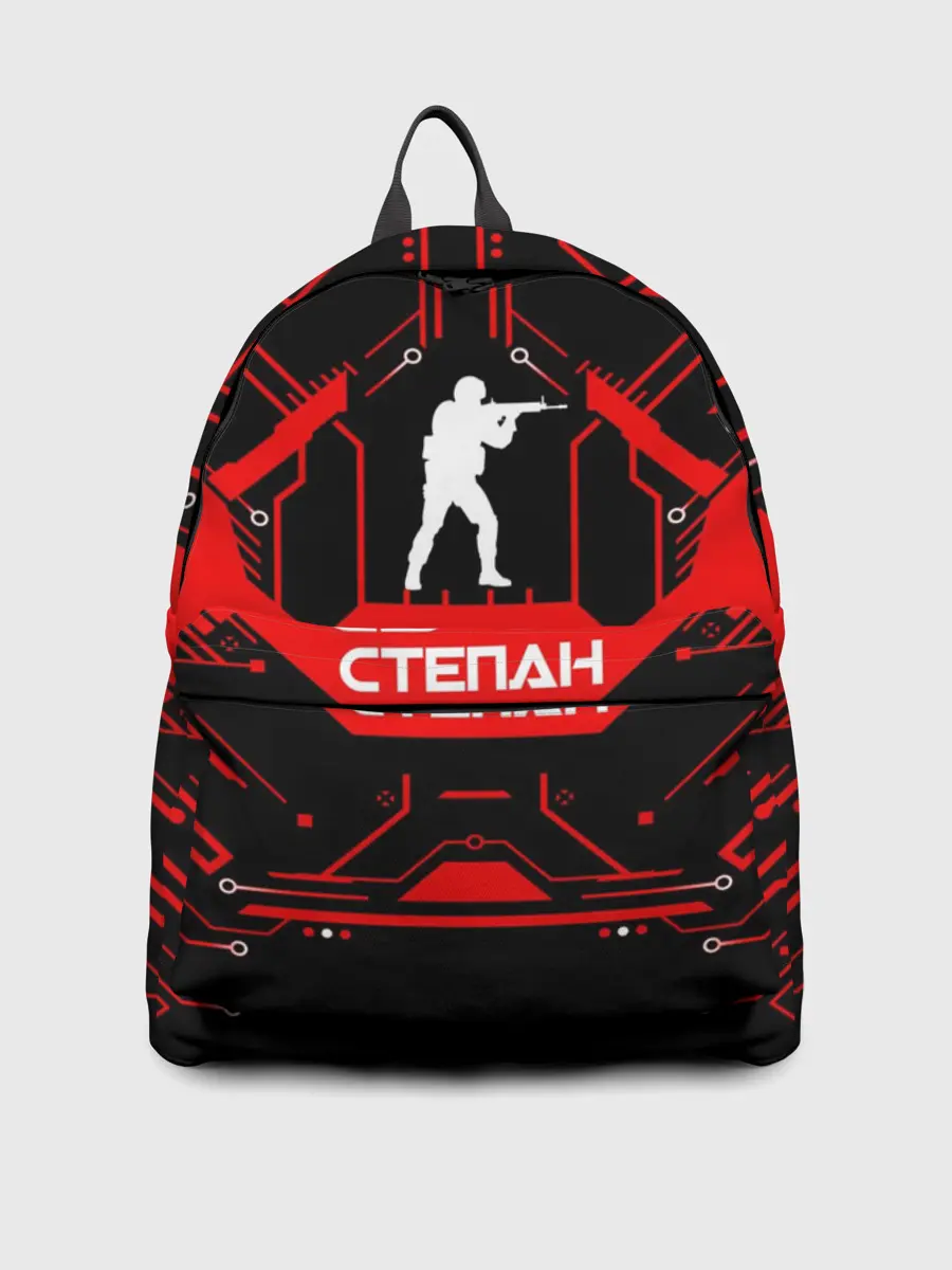 Рюкзак джинсовый / Counter Strike-Степан