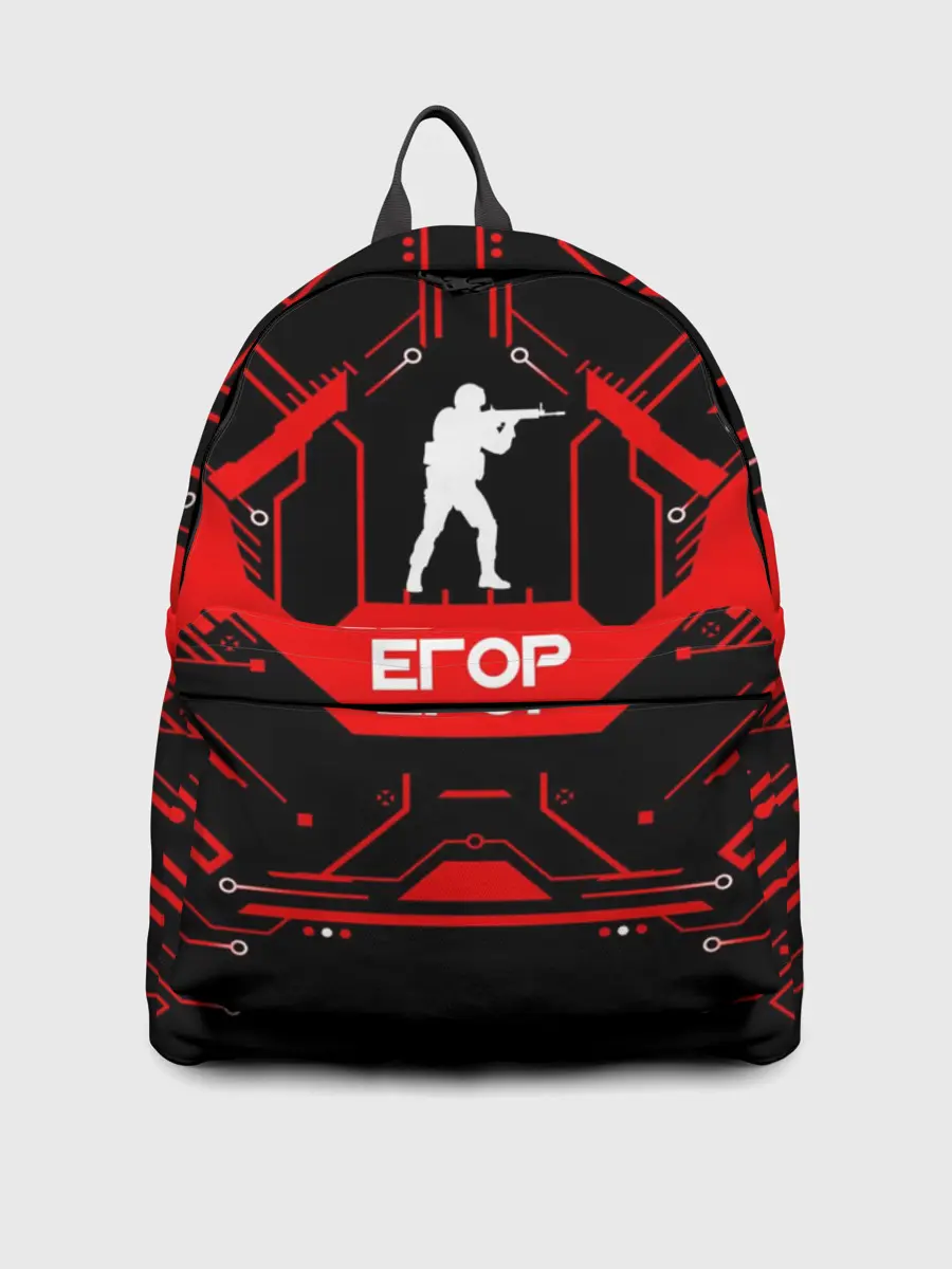 Рюкзак джинсовый / Counter Strike-Егор