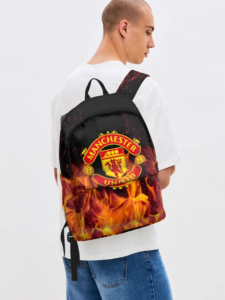 Рюкзак джинсовый / FC Manchester United