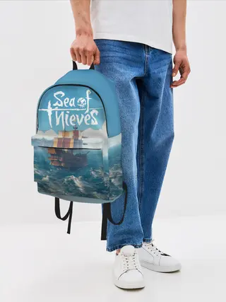Рюкзак джинсовый / Sea of Thieves