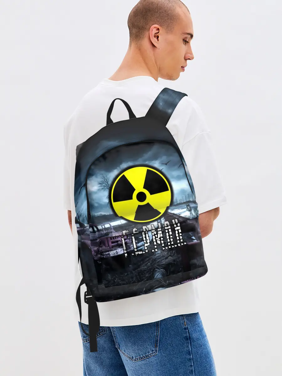 Рюкзак джинсовый / S.T.A.L.K.E.R. - Г.Е.Р.М.А.Н.