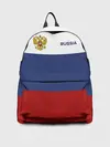 Рюкзак джинсовый / Россия Триколор