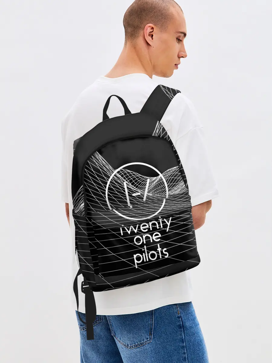 Рюкзак джинсовый / twenty one pilots