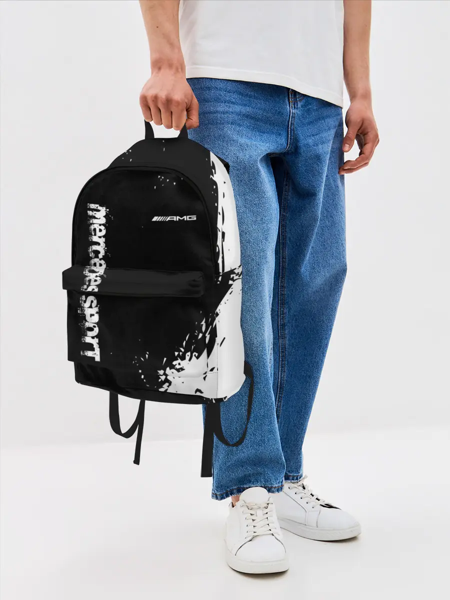 Рюкзак джинсовый / AMG SPORT
