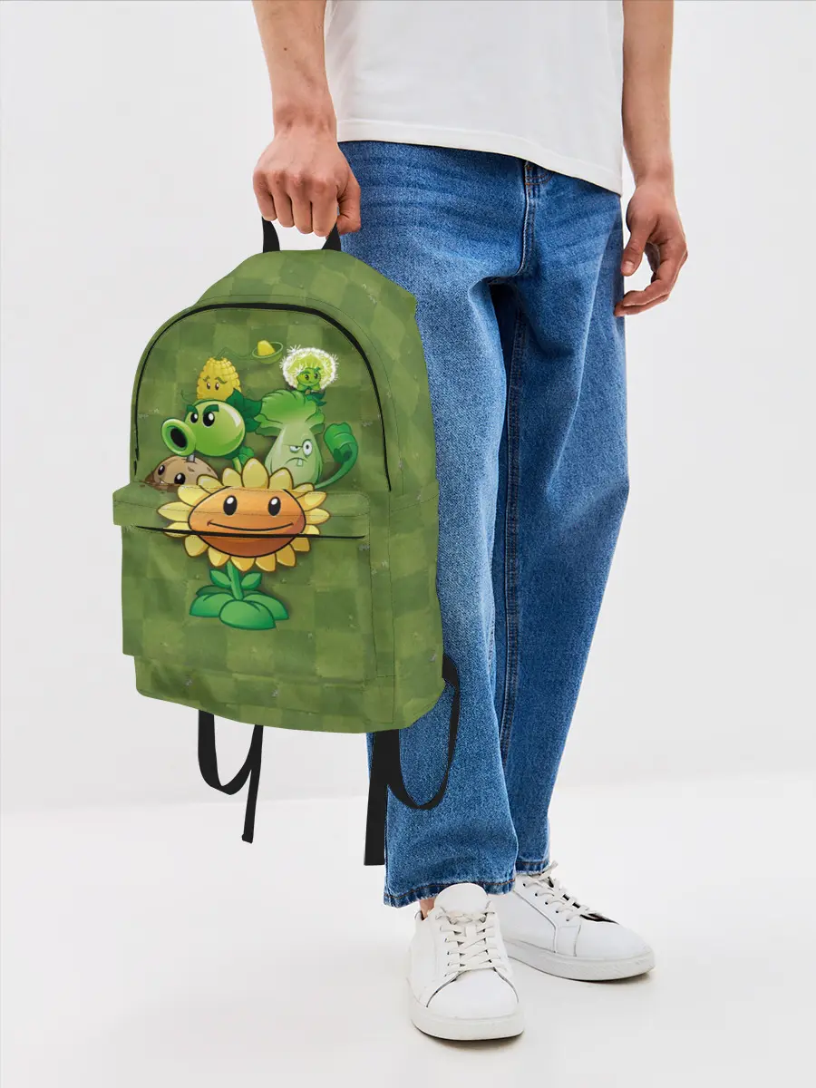 Рюкзак джинсовый / Plants vs Zombies