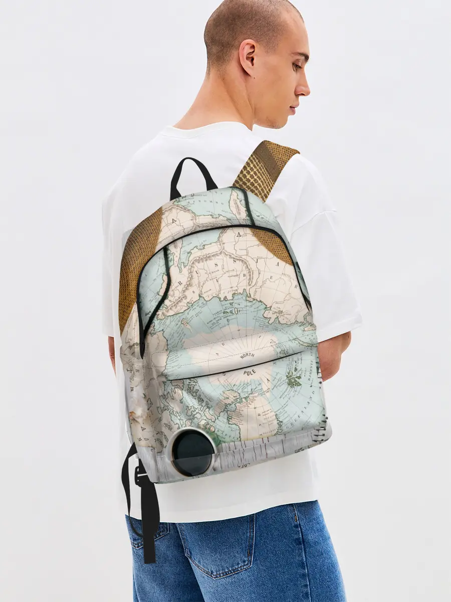 Рюкзак джинсовый / Тайна путешествия