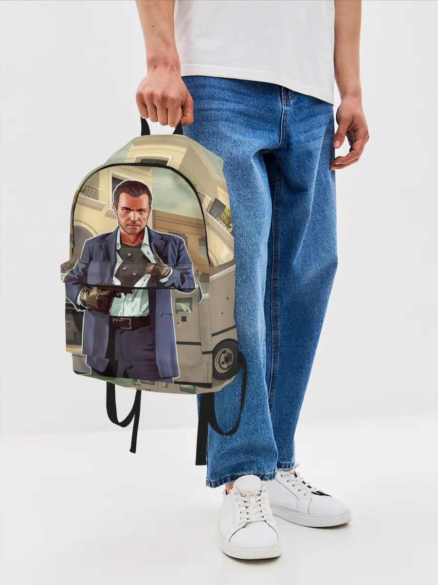 Рюкзак джинсовый / GTA V - Майкл