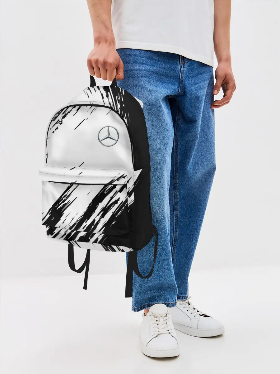 Рюкзак джинсовый / MERCEDES BENZ SPORT