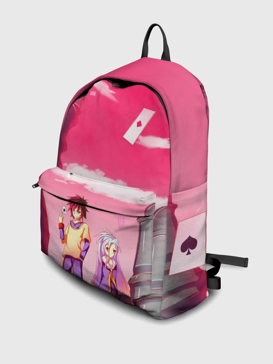 Рюкзак джинсовый / Шахматы аниме