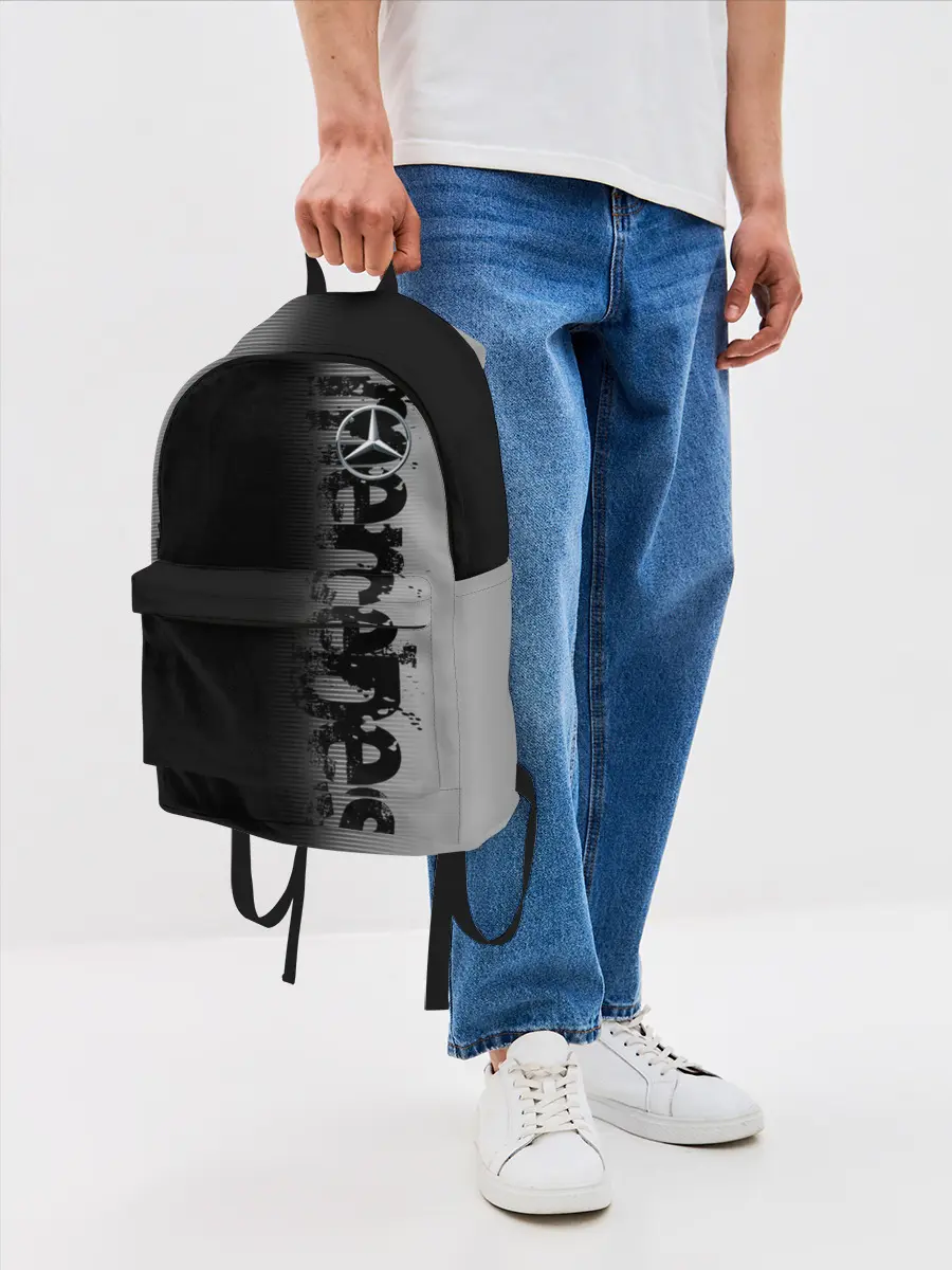 Рюкзак джинсовый / MERCEDES BENZ SPORT